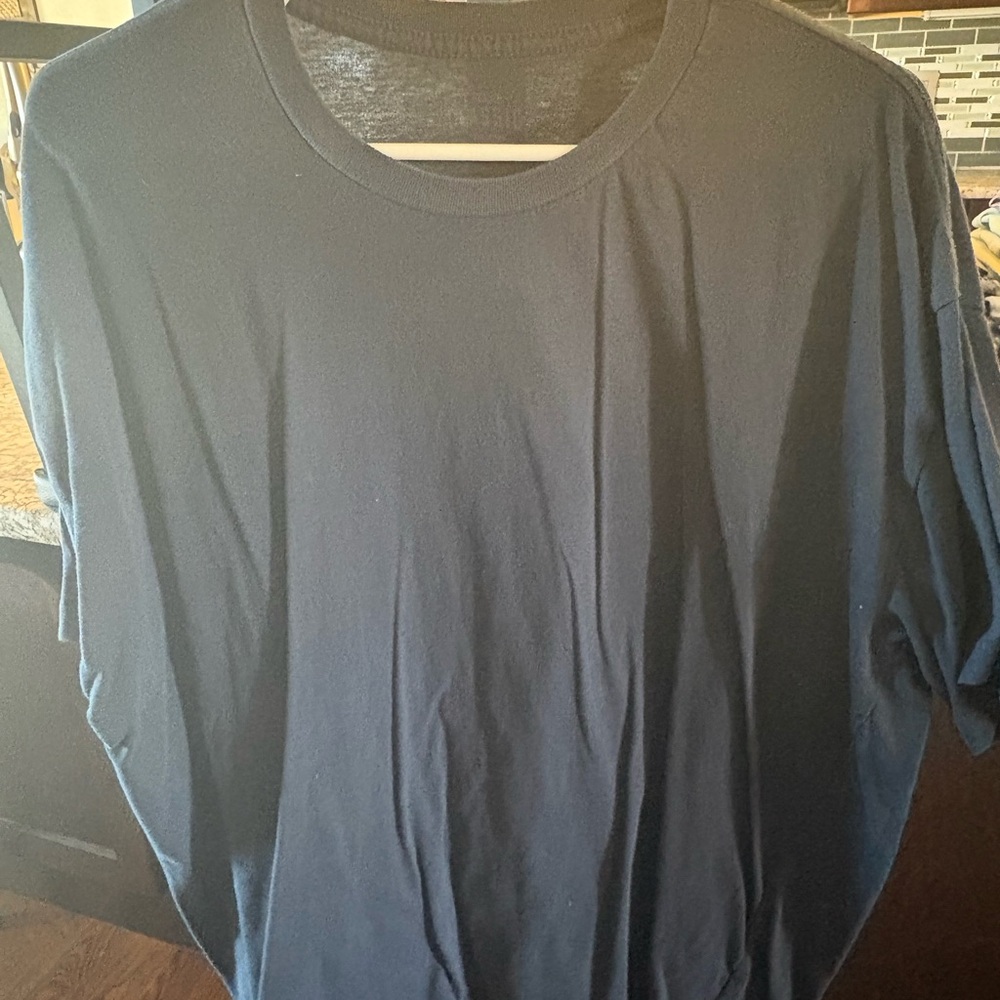 Men's Navy Blue Short Sleeve Tee